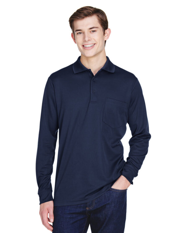 Blank long-sleeve Polo - Image 3