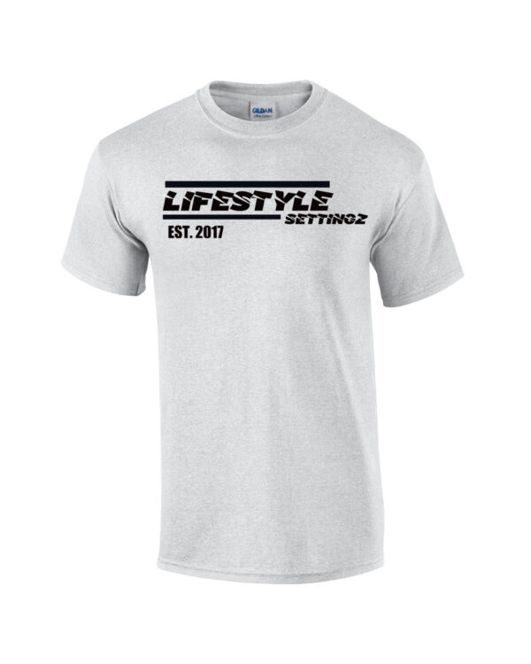 Lifestyle Settingz  White T-shirt